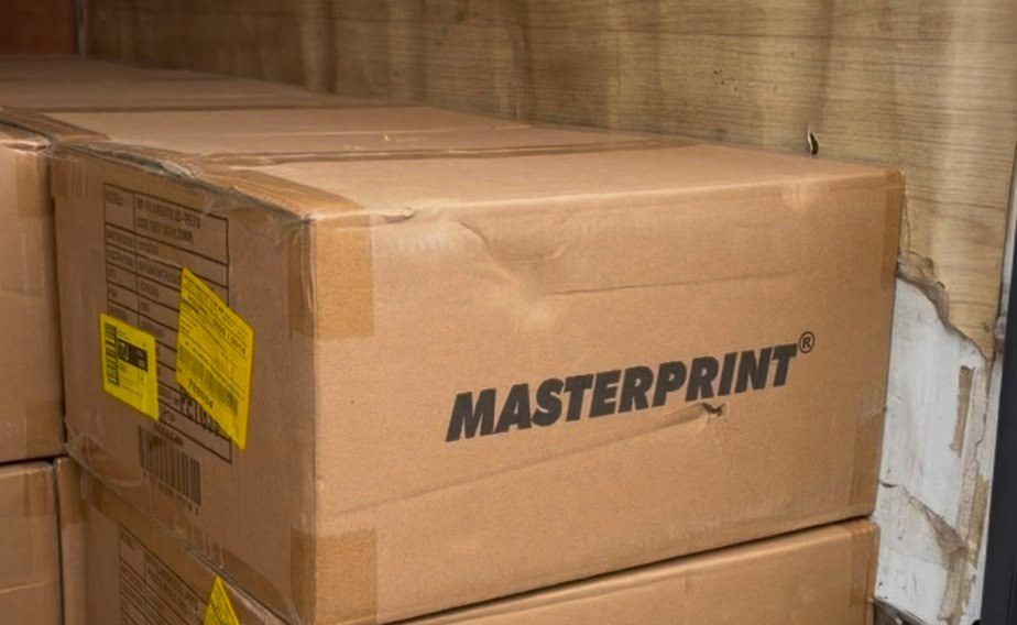 Caixas Masterprint no estoque Triomax